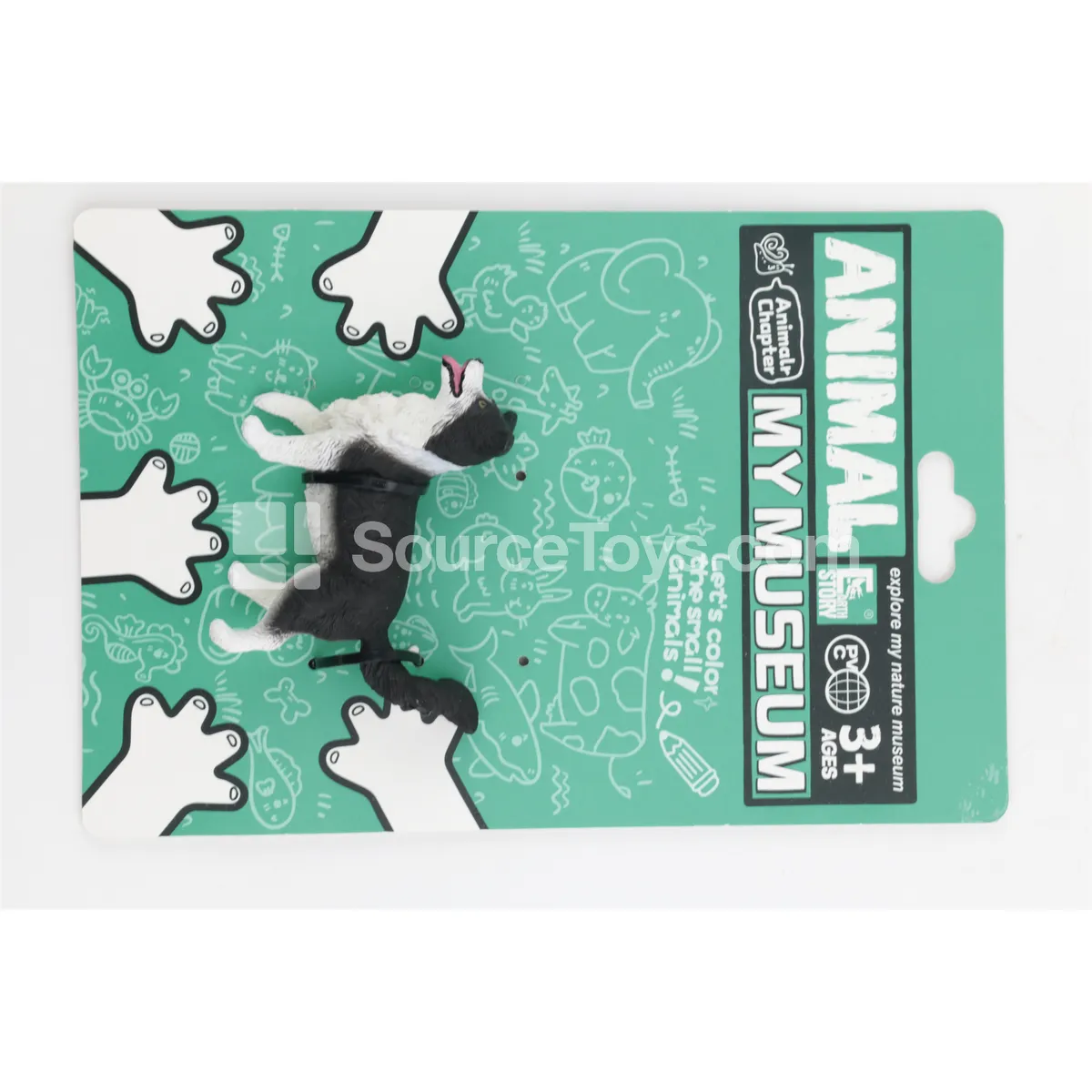 Border Collie Vinyl Figure (Tie-On Board)