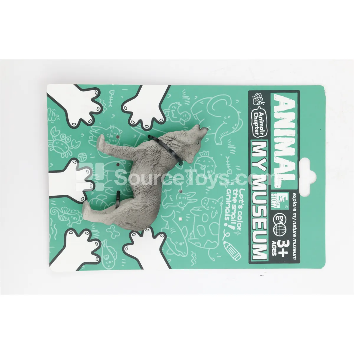 Howling Wolf Vinyl Figure (Carded)