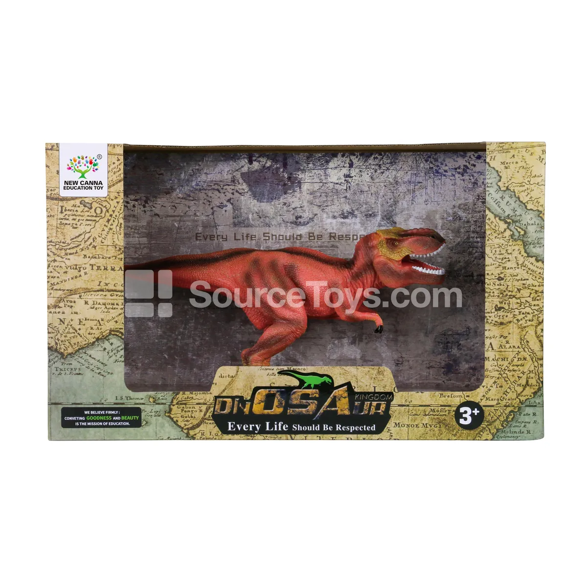 Tyrannosaurus Rex Figure (Red/Green) Tyrannosaurus Rex Figure (Red/Green)