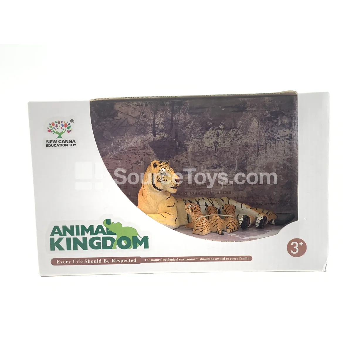 Mother and Baby Tiger Vinyl Figure Set Mother and Baby Tiger Vinyl Figure Set