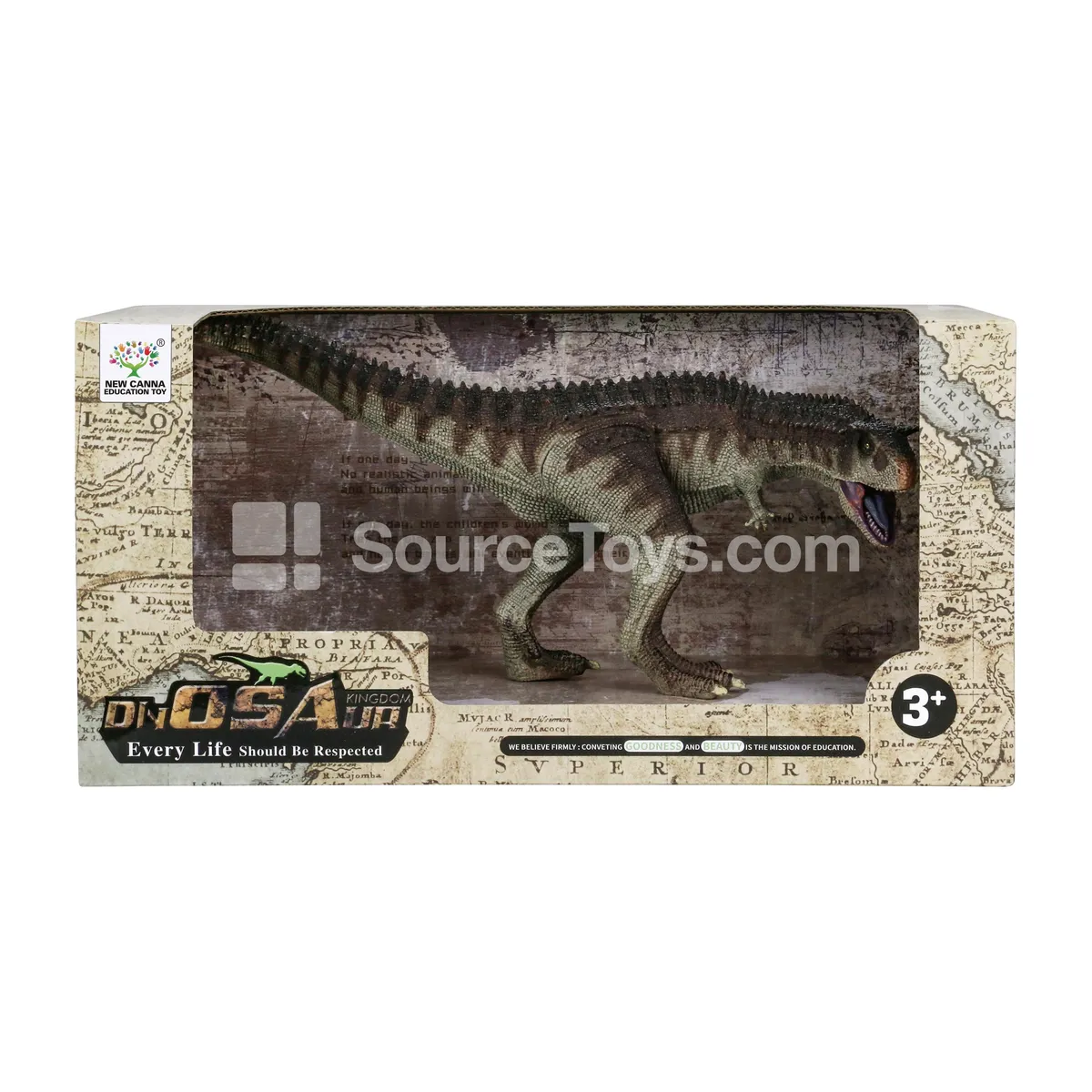 Walking Carnotaurus (Brown) Action Figure Walking Carnotaurus (Brown) Action Figure
