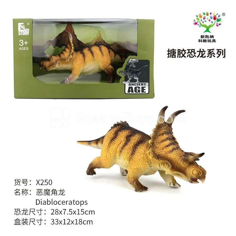 Devil Horned Dinosaur Figure Devil Horned Dinosaur Figure