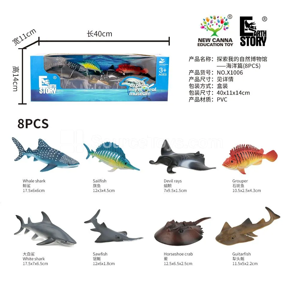 Ocean Age Series Vinyl Figures Ocean Age Series Vinyl Figures