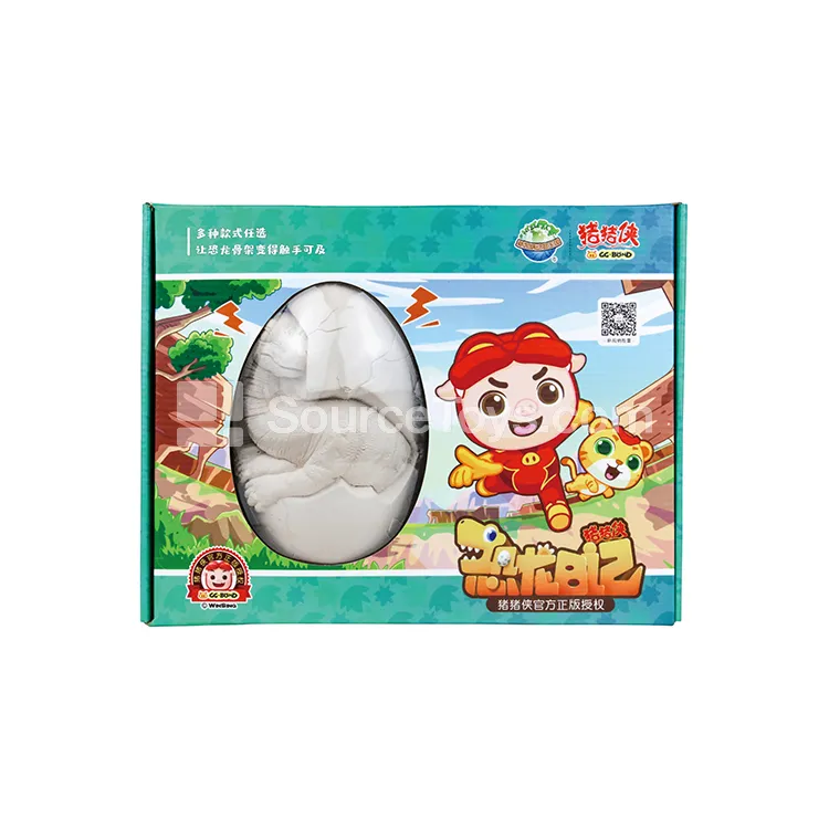 DIY Apatosaurus Fossil Excavation Egg