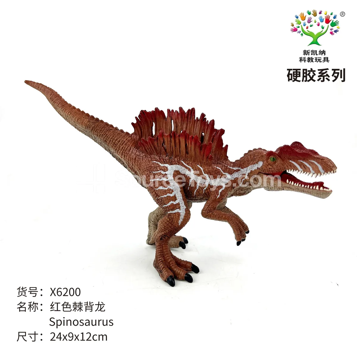 Red Spinosaurus Dinosaur Model Red Spinosaurus Dinosaur Model