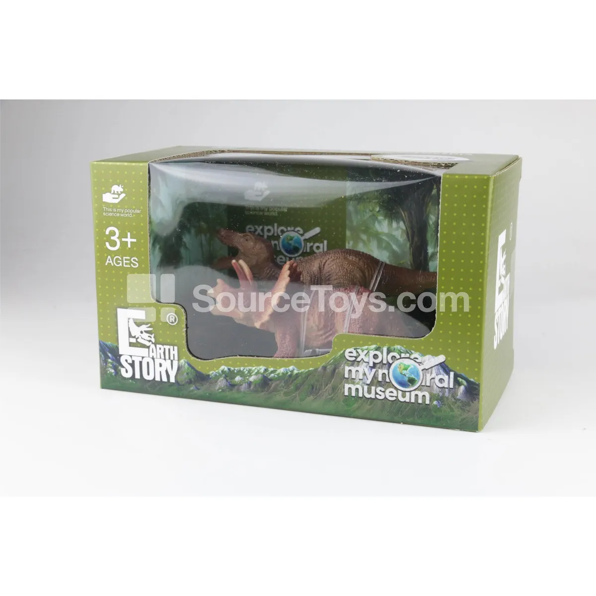Two Dinosaur Set Triceratops & T-Rex Two Dinosaur Set Triceratops & T-Rex