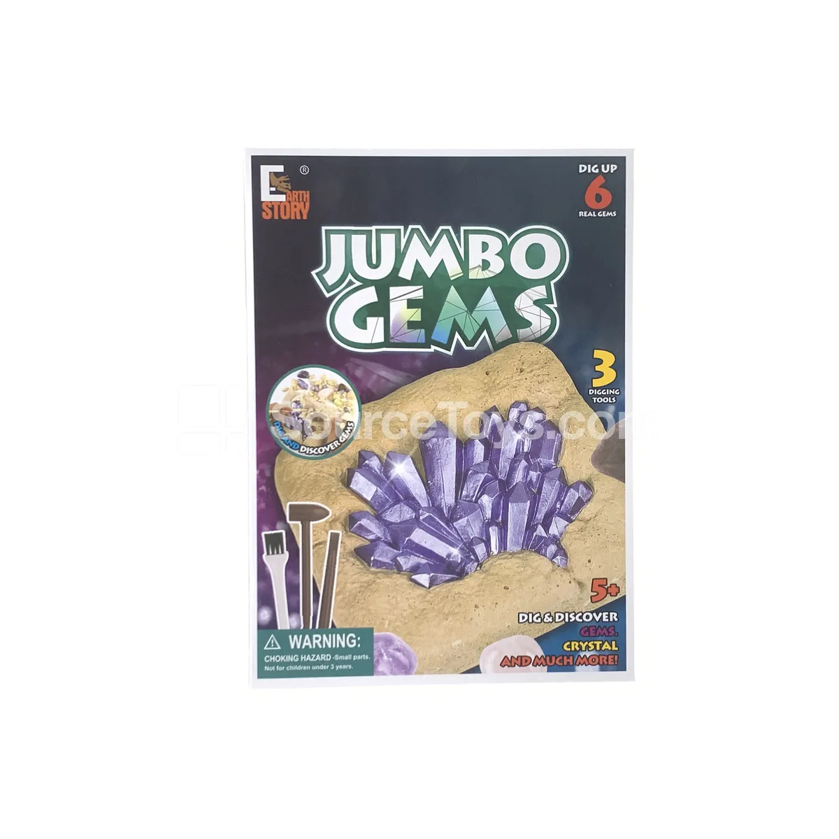 Gemstone Fossil Excavation Kit Gemstone Fossil Excavation Kit