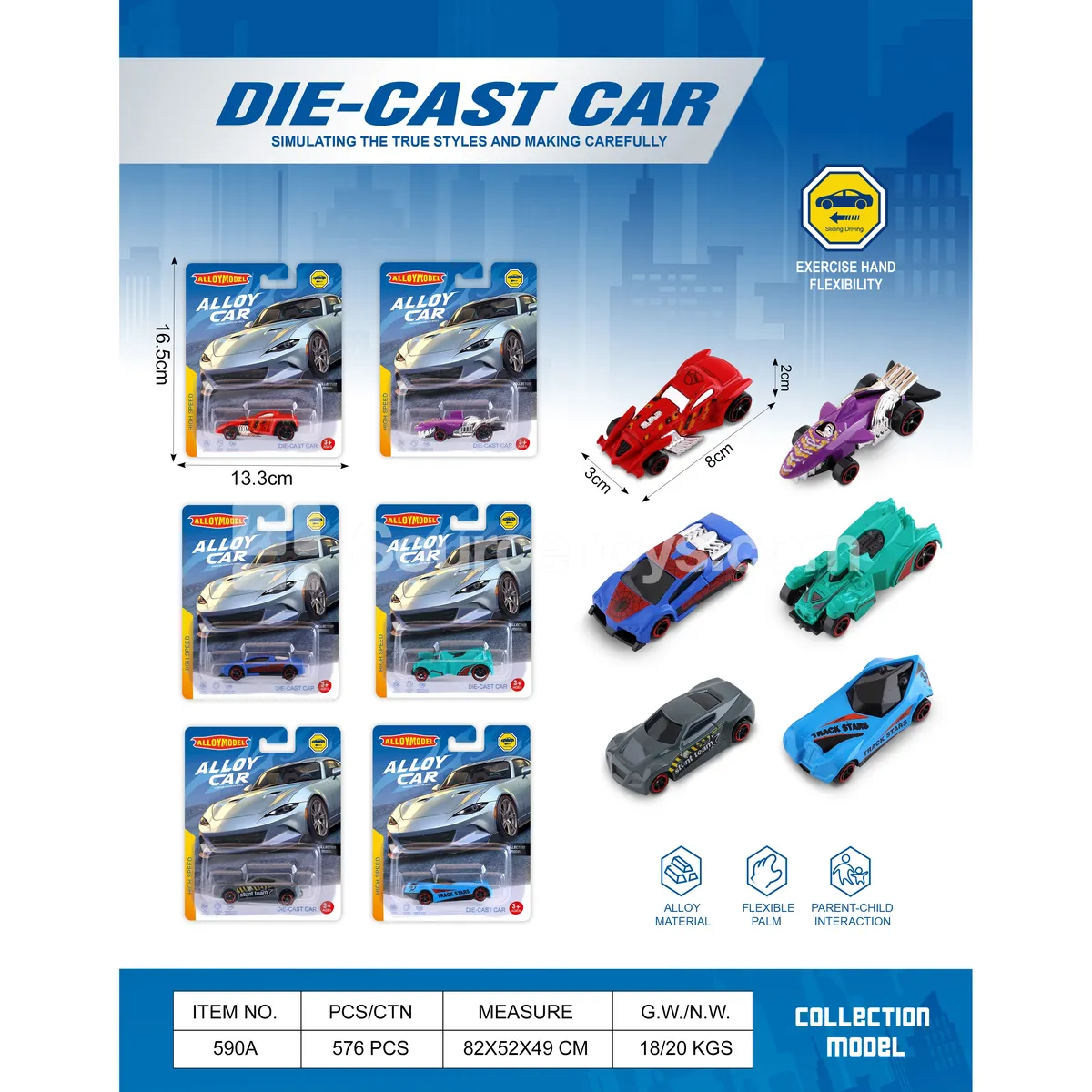 Alloy Car Simulation Racing Car 6 Styles Alloy Car Simulation Racing Car 6 Styles