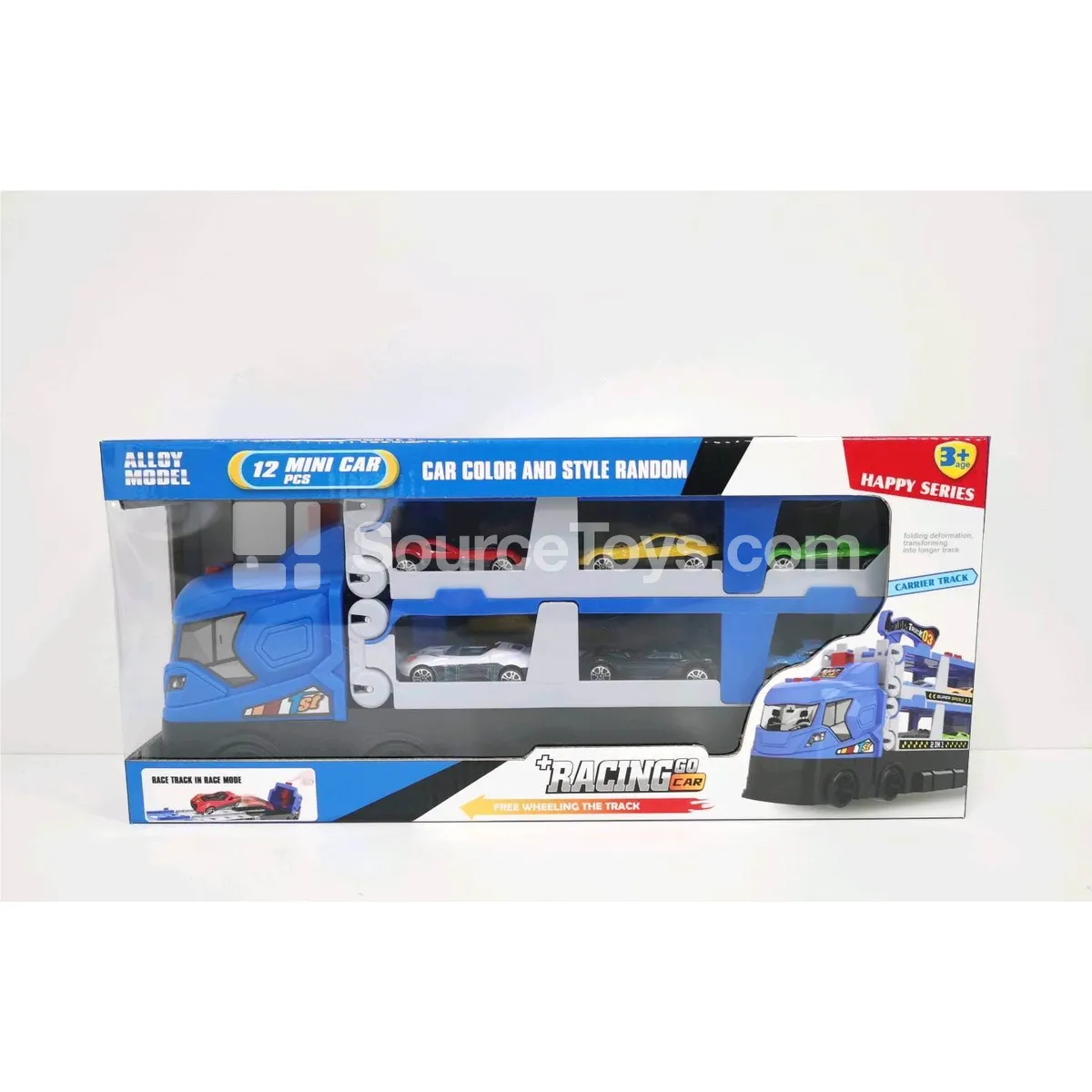 Alloy Track Car with Launcher – 6 Styles Sound Version (Blue) Alloy Track Car with Launcher – 6 Styles Sound Version (Blue)