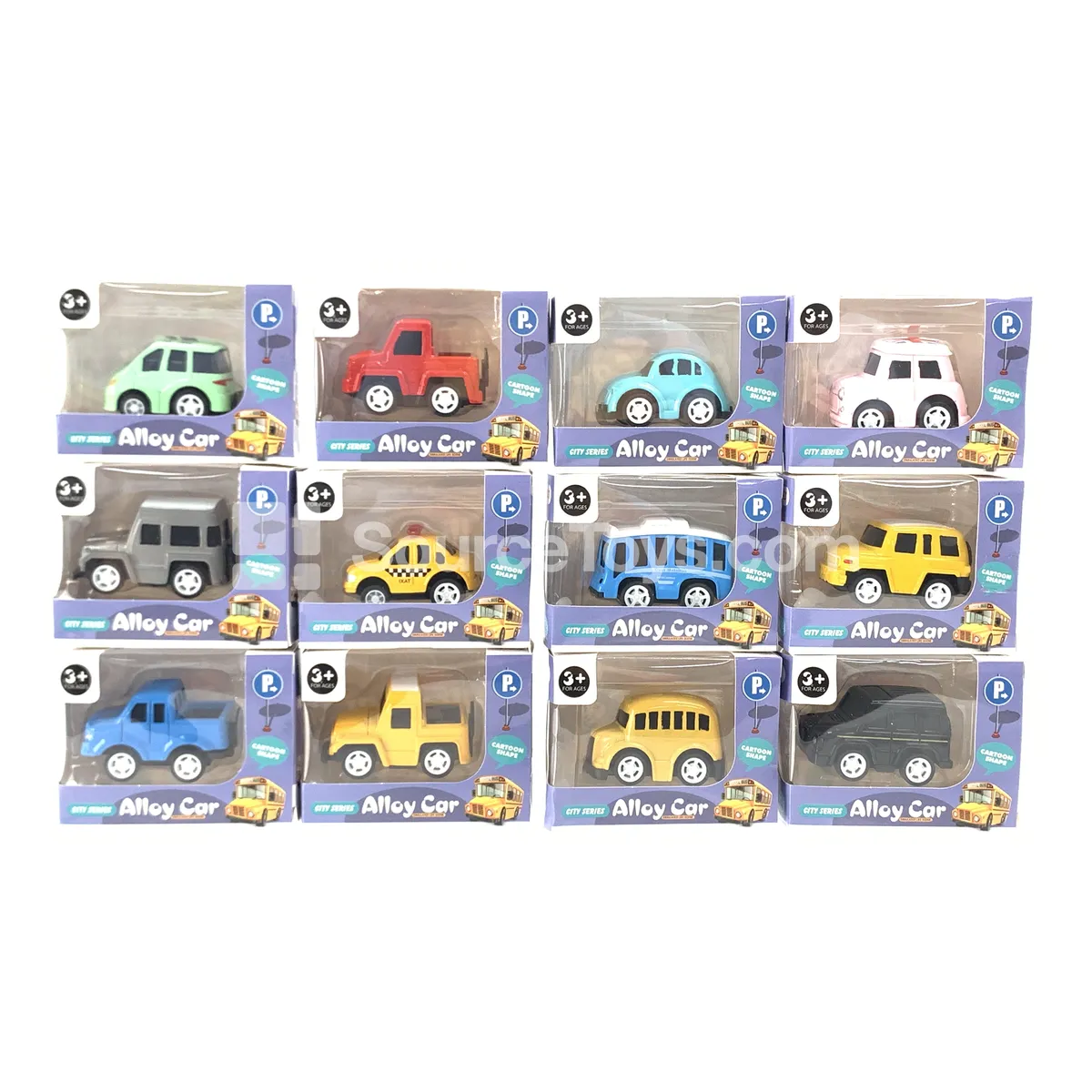 Alloy Pullback Mini Car Assorted 12 Styles Alloy Pullback Mini Car Assorted 12 Styles