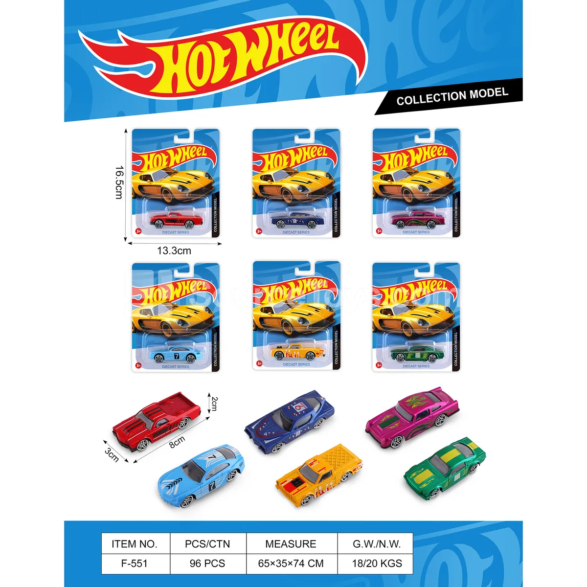 Alloy Racing Car Set 6 Styles Alloy Racing Car Set 6 Styles