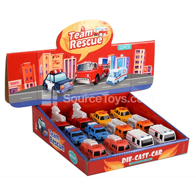 Q-version Alloy Cartoon City Rescue Engineering Car Police Ambulance Vehicle Q-version Alloy Cartoon City Rescue Engineering Car Police Ambulance Vehicle