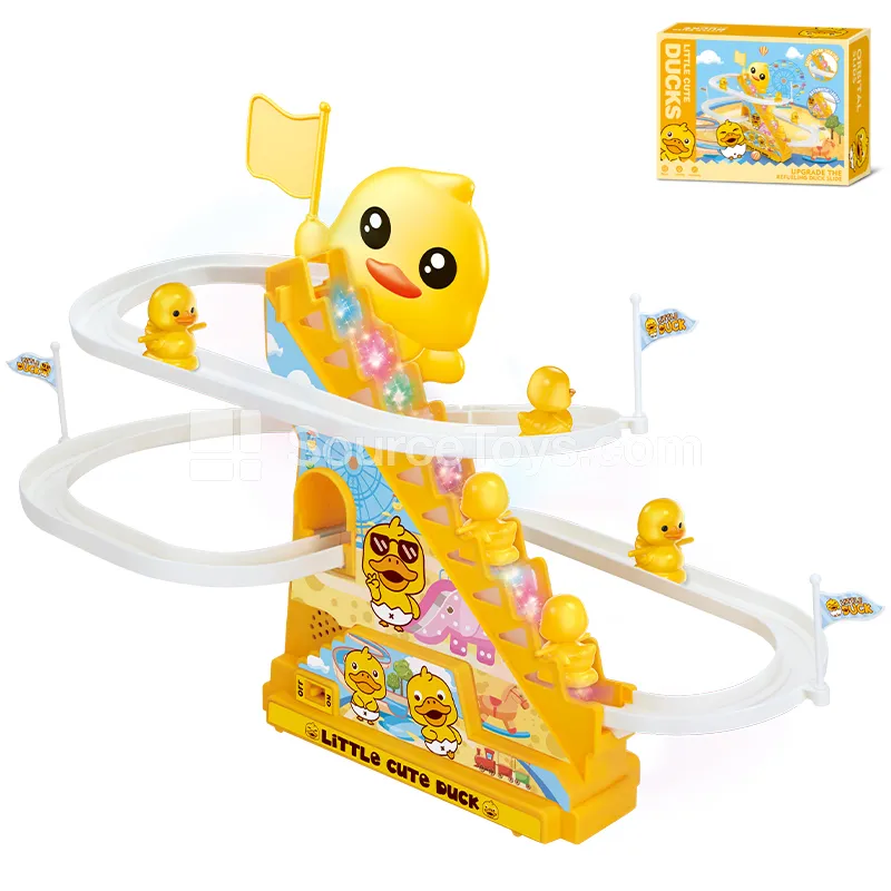 Large Upgraded Duck Slide USB Version with 3 Figures & 6 Songs
