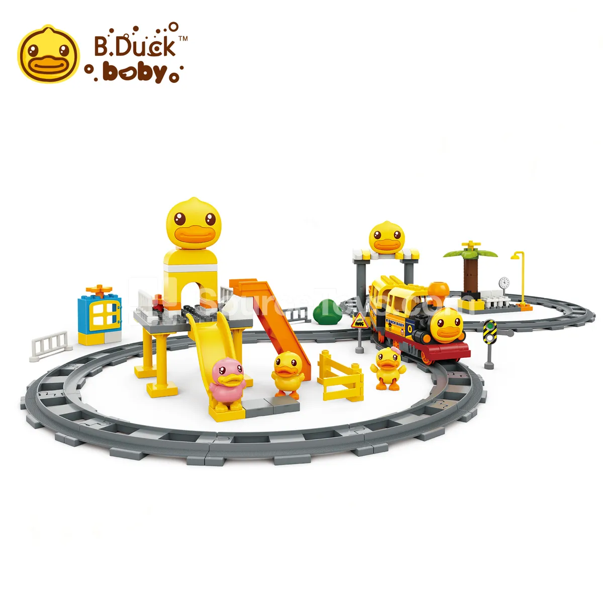 Electric Track Train (Figure-8 Track) with 3 Figures Electric Track Train (Figure-8 Track) with 3 Figures