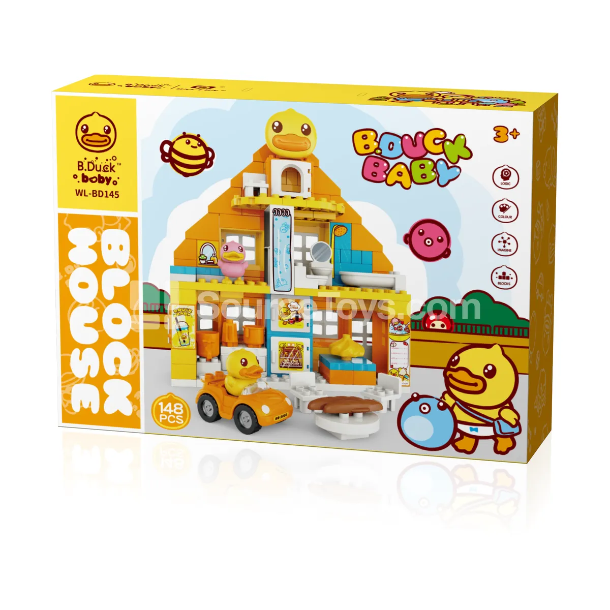 DIY Building Blocks Villa Set DIY Building Blocks Villa Set