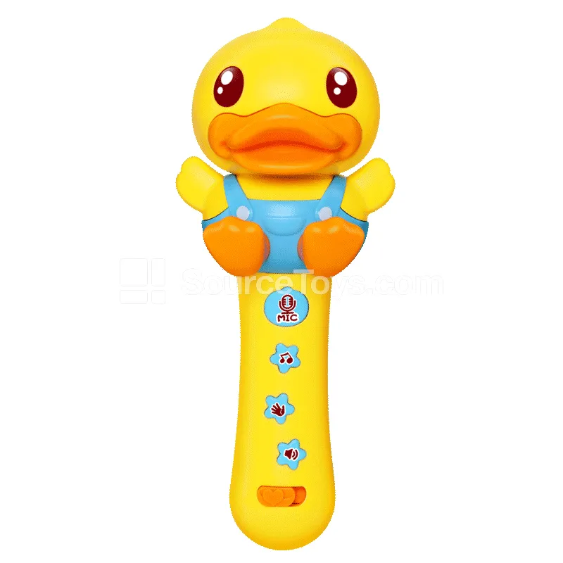 Duck Multifunctional Microphone with Light & Music