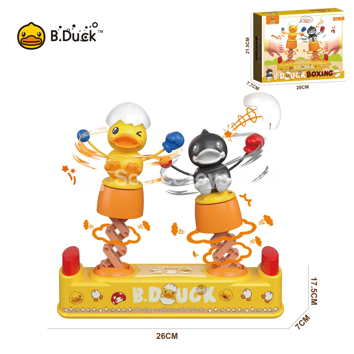 Punching Duck Card Game 2-Player Battle, Reaction Training, Educational Tabletop Game Punching Duck Card Game 2-Player Battle, Reaction Training, Educational Tabletop Game