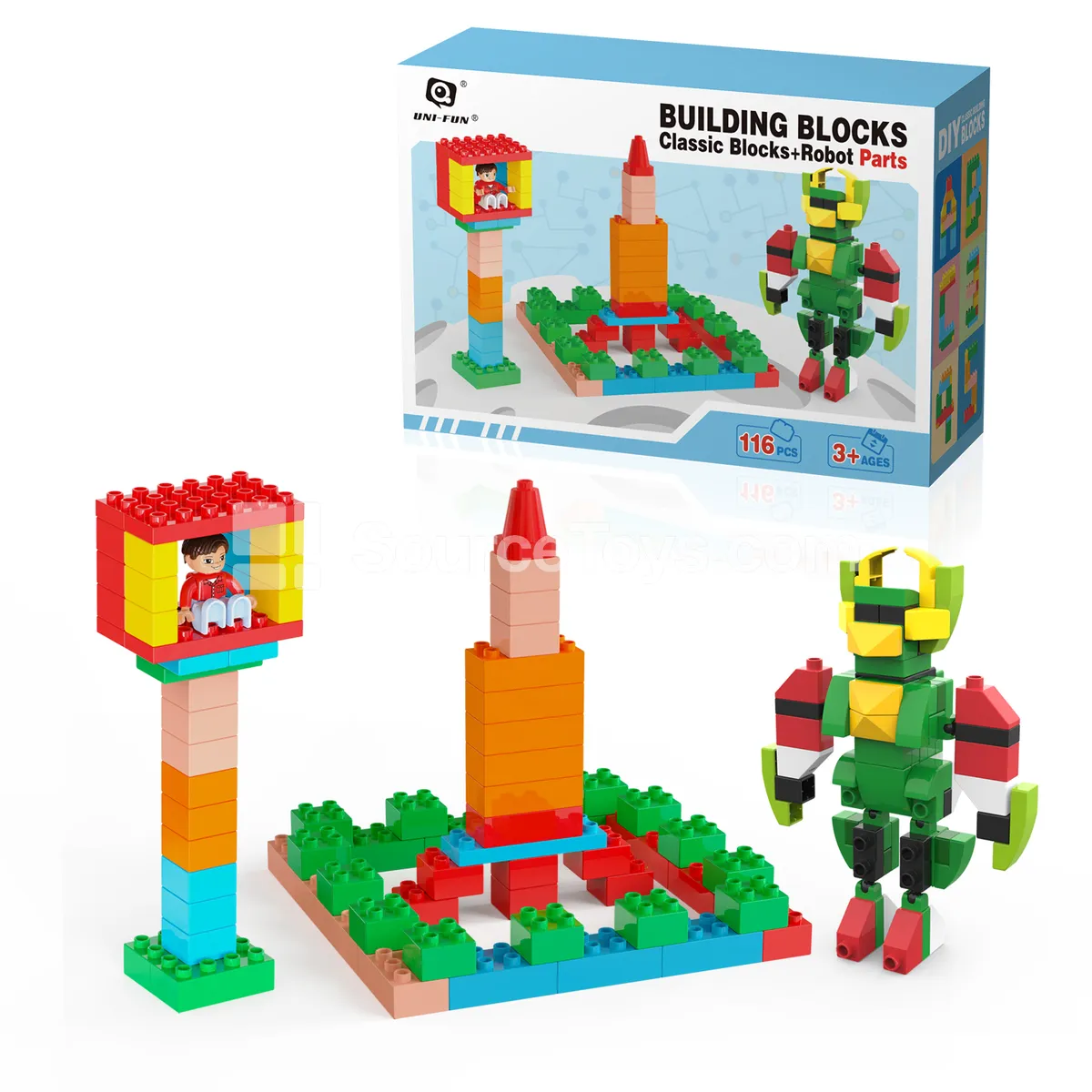 116PCS Robot Building Blocks 116PCS Robot Building Blocks