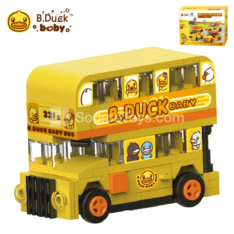 Building Blocks Double-Decker Sightseeing Bus (96pcs) Building Blocks Double-Decker Sightseeing Bus (96pcs)