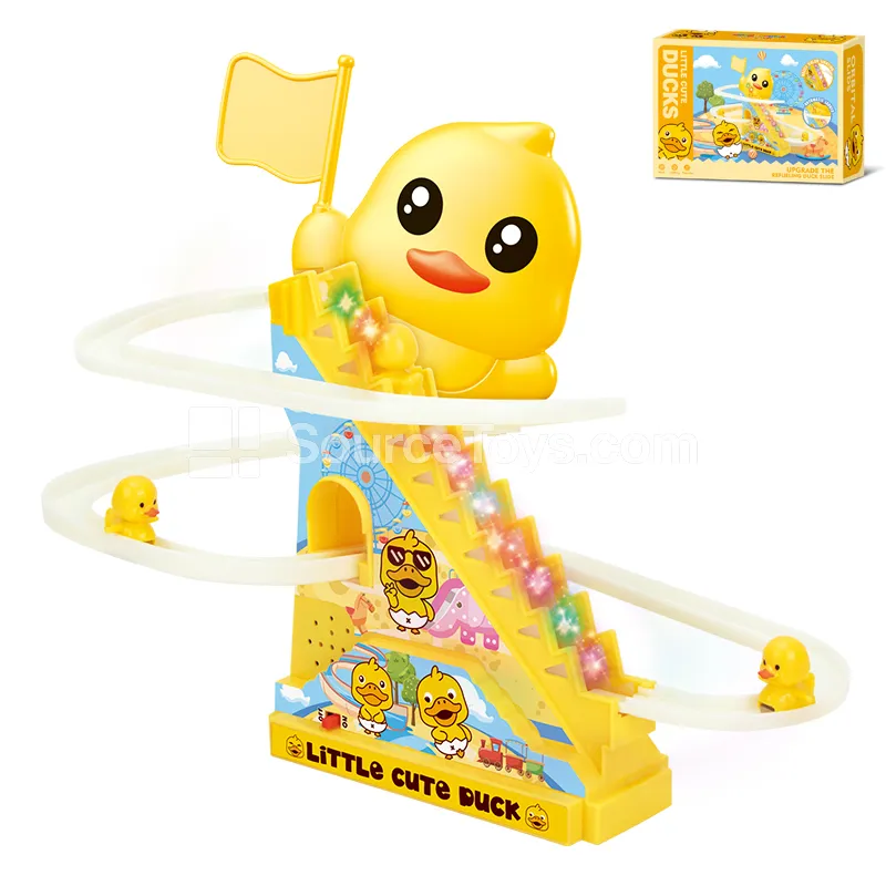 Medium Upgraded Slide Toy with Duck Theme (Battery Operated, Includes 3 Vinyl Figures, 1 Song) Medium Upgraded Slide Toy with Duck Theme (Battery Operated, Includes 3 Vinyl Figures, 1 Song)