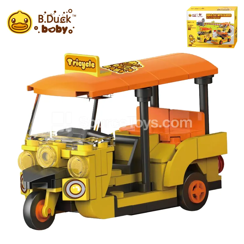 DIY Building Blocks Powered Tricycle (96pcs) DIY Building Blocks Powered Tricycle (96pcs)