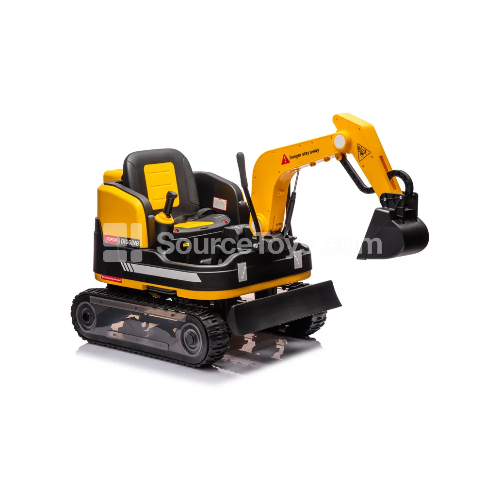 Electric RC 360° Spin Tracked Excavator (Yellow/Red/Blue) Electric RC 360° Spin Tracked Excavator (Yellow/Red/Blue)