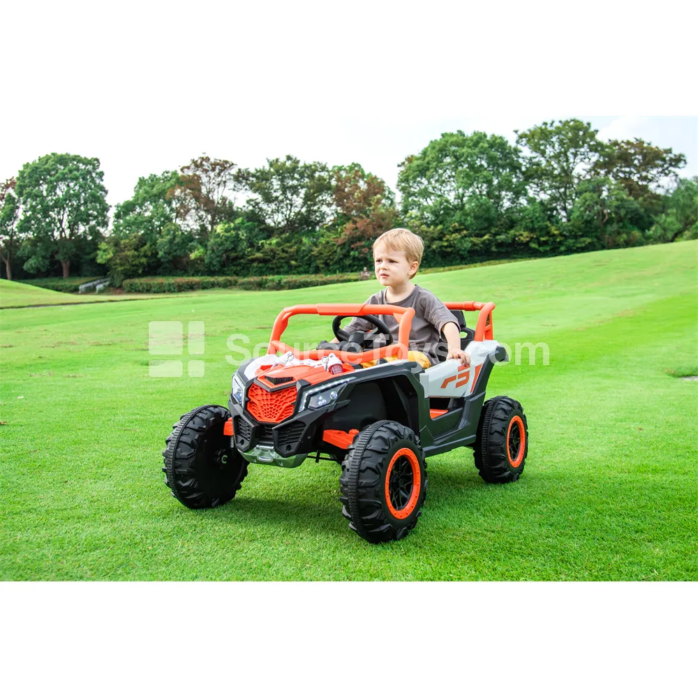Electric Ride-On Off-Road Car with Dual Drive, Dual Doors & Remote Control Electric Ride-On Off-Road Car with Dual Drive, Dual Doors & Remote Control