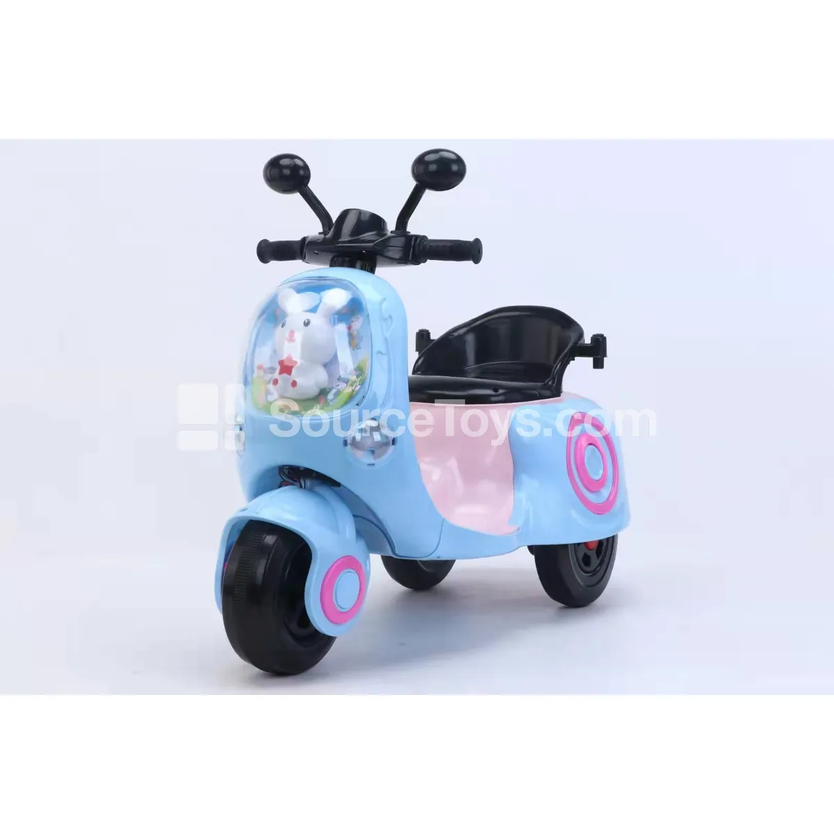 Electric Single-Drive Three-Wheel Motorcycle (Red, White, Blue, Pink) Electric Single-Drive Three-Wheel Motorcycle (Red, White, Blue, Pink)