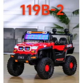 Electric Off-Road Ride-On Car (Black, Red, White) Electric Off-Road Ride-On Car (Black, Red, White)