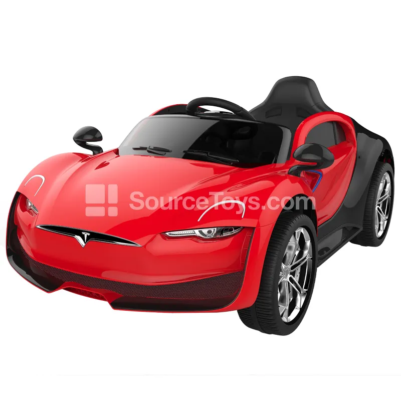 Electric Remote Control 2WD Convertible Sports Car with Scissor Doors (Red, White) Electric Remote Control 2WD Convertible Sports Car with Scissor Doors (Red, White)