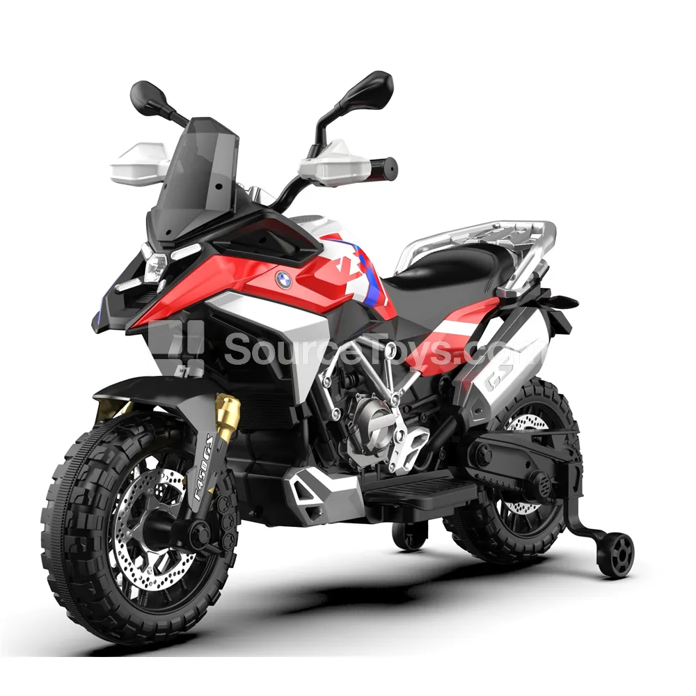 Electric Twin-Drive Two-Wheel Ride-On Motorcycle (Red, Blue, Black) Electric Twin-Drive Two-Wheel Ride-On Motorcycle (Red, Blue, Black)
