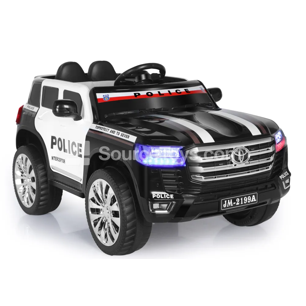 Electric Remote Control 4WD Off-Road Ride-On (White/Red/Gray/Black Police Car) Electric Remote Control 4WD Off-Road Ride-On (White/Red/Gray/Black Police Car)