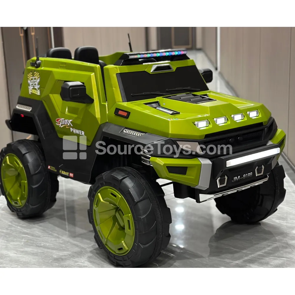 Electric Remote Control 4WD Off-Road Ride-On (Army Green, Red, Gray) Electric Remote Control 4WD Off-Road Ride-On (Army Green, Red, Gray)