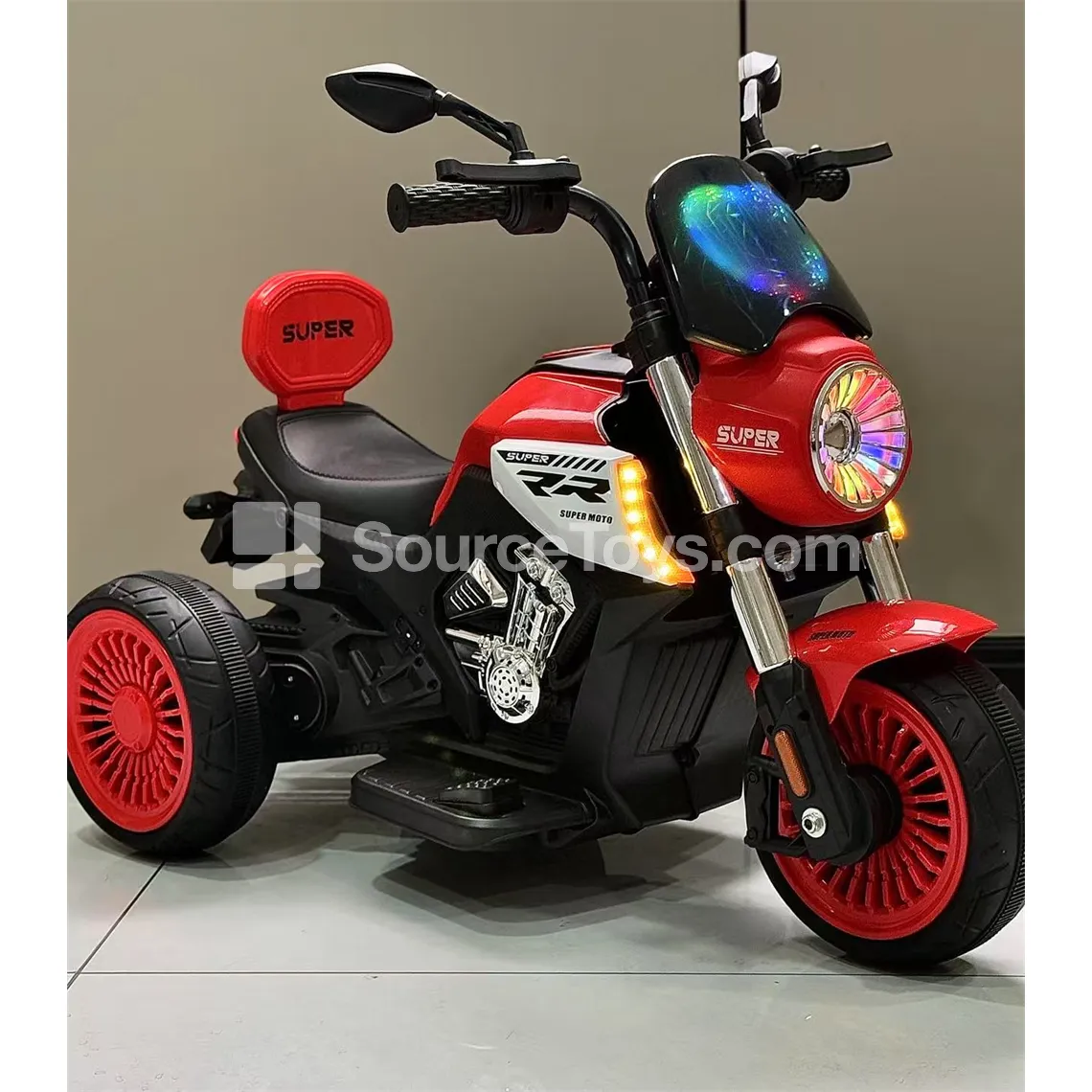 Electric Ride-on Tricycle (Red, Blue) Electric Ride-on Tricycle (Red, Blue)