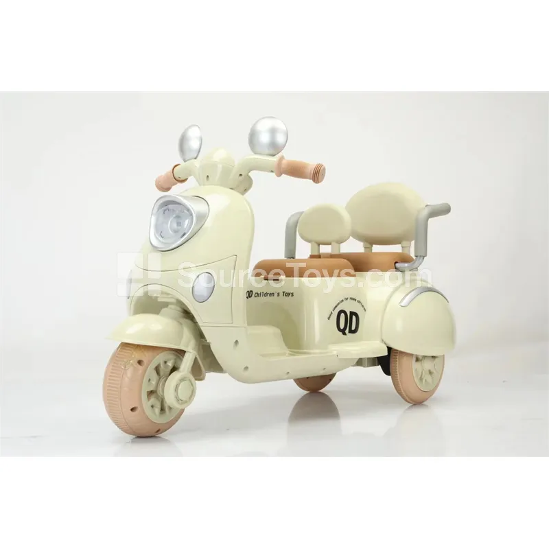 Electric Two-Seat Three-Wheel Ride-On Motorcycle Electric Two-Seat Three-Wheel Ride-On Motorcycle