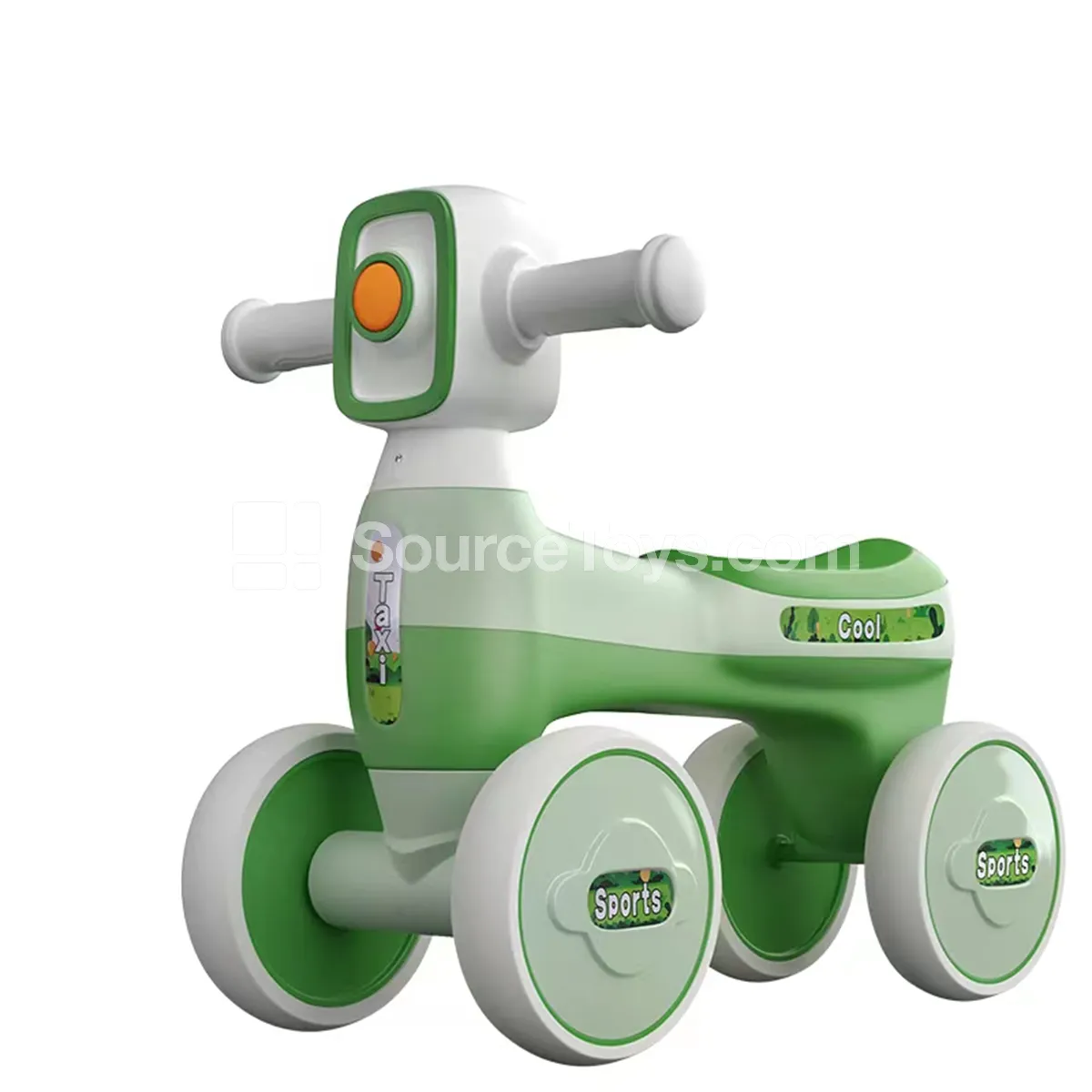 Baby Walker 4-Wheel Scooter (Green, Pink, Yellow) Baby Walker 4-Wheel Scooter (Green, Pink, Yellow)