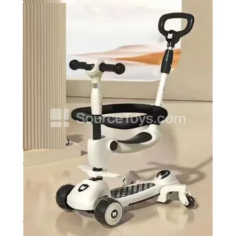 Scooter Ride-On (Beige, Cyan, Pink) Scooter Ride-On (Beige, Cyan, Pink)