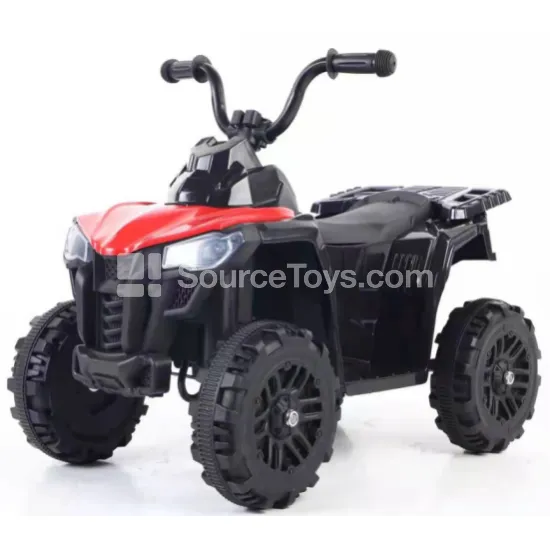 Electric Single-Drive Beach Scooter (Red/White/Blue)