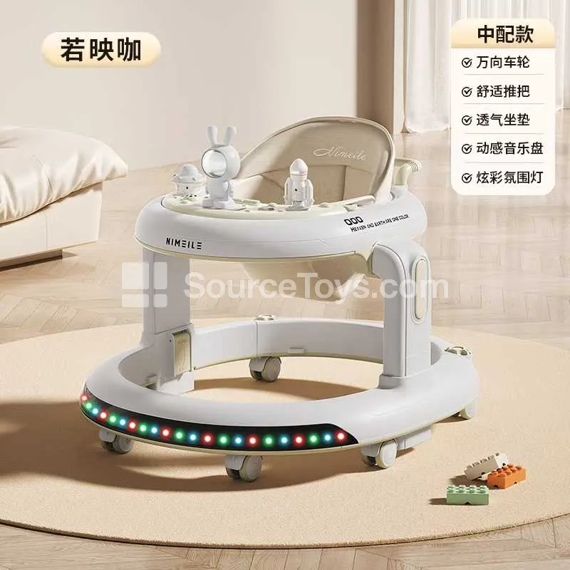 Baby Walker with Music (Gray, Green, Orange)