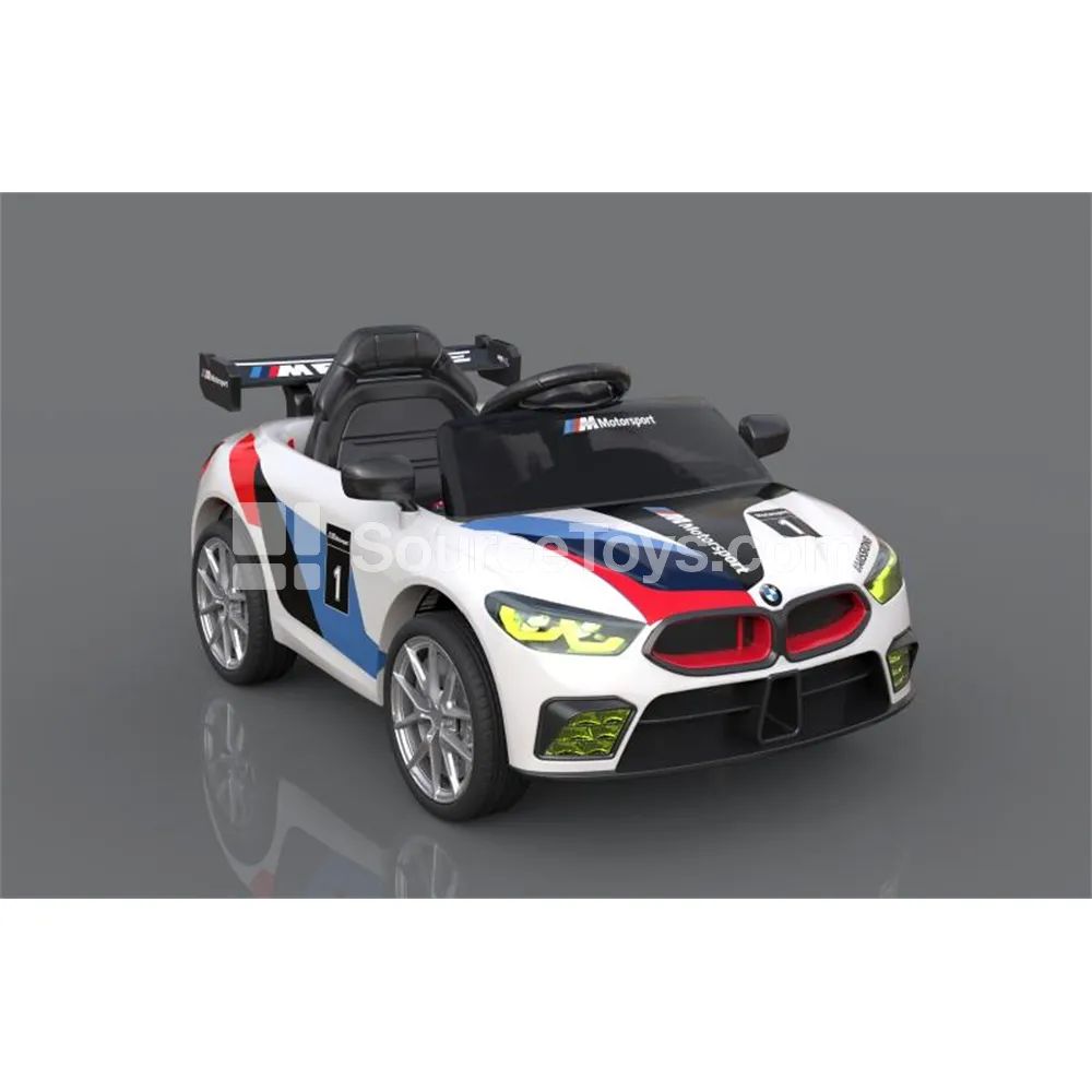 Electric Remote Control Convertible Sports Car with Spoiler and Double Doors