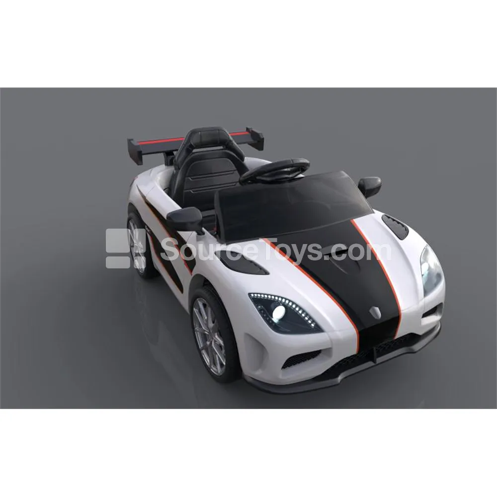 Electric Remote Control Convertible Sports Car Dual Drive with Spoiler Double Doors
