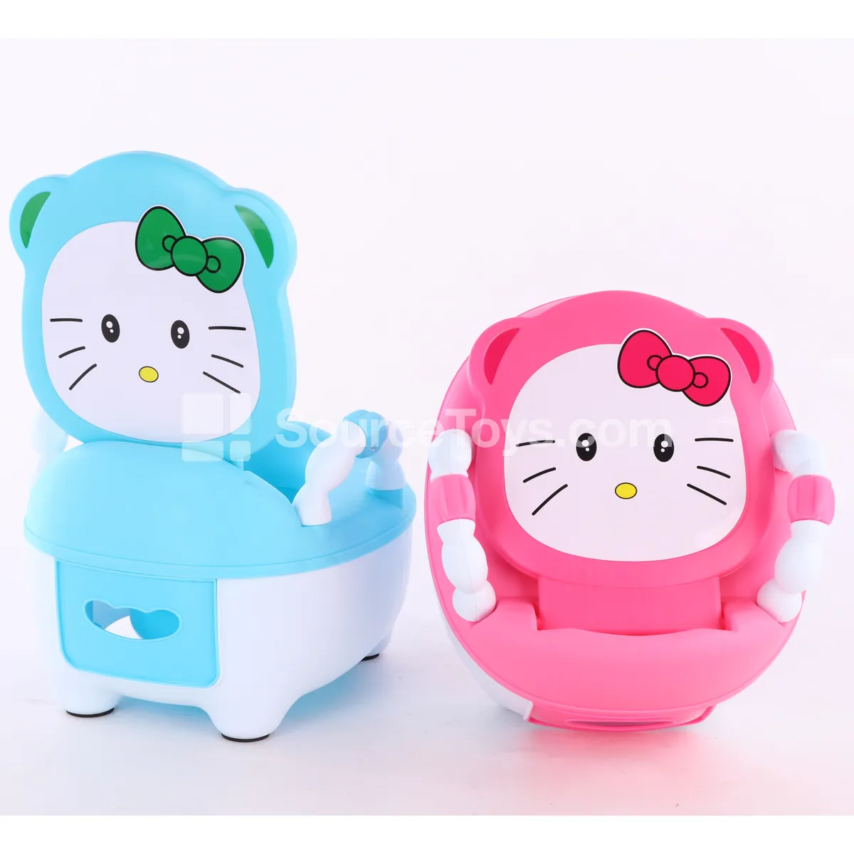 Cartoon Kids Potty Chair (Blue/Pink) Cartoon Kids Potty Chair (Blue/Pink)