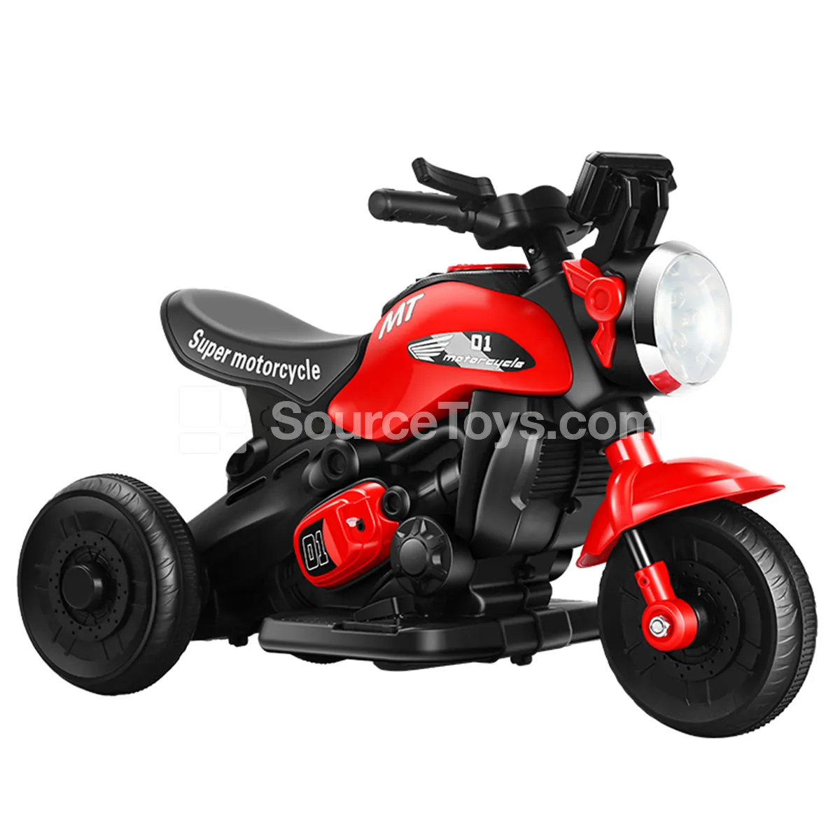 Electric Single-Drive Three-Wheel Ride-On Motorcycle Electric Single-Drive Three-Wheel Ride-On Motorcycle