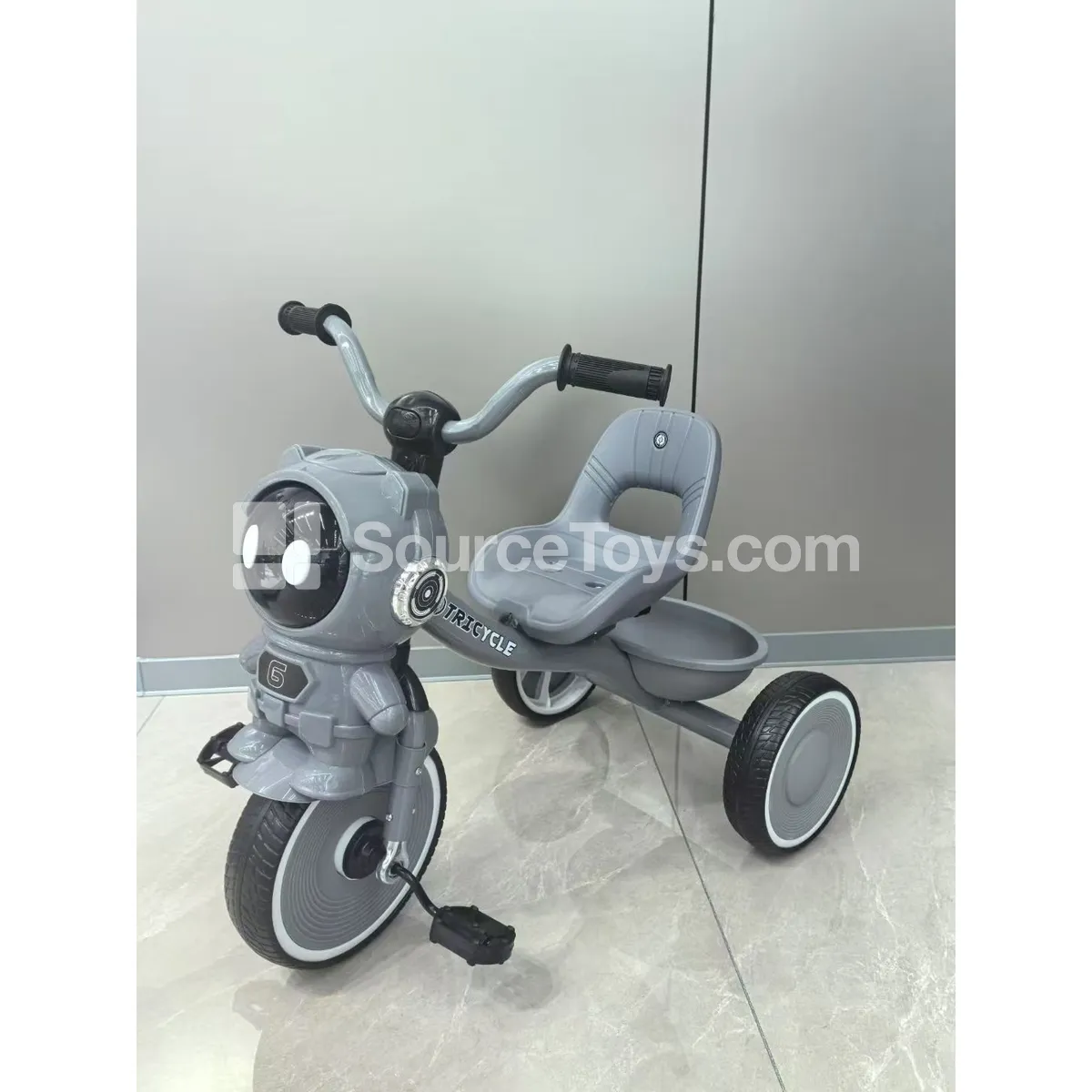 Tricycle with Cart Front (Gray, Pink, Blue) Tricycle with Cart Front (Gray, Pink, Blue)