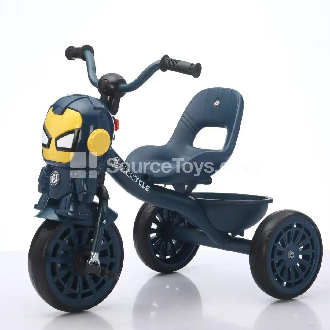Cartoon Front Truck Tricycle (Green, Pink, Blue)