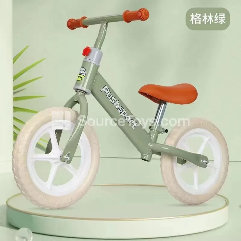 Balance Scooter Pink Green Yellow