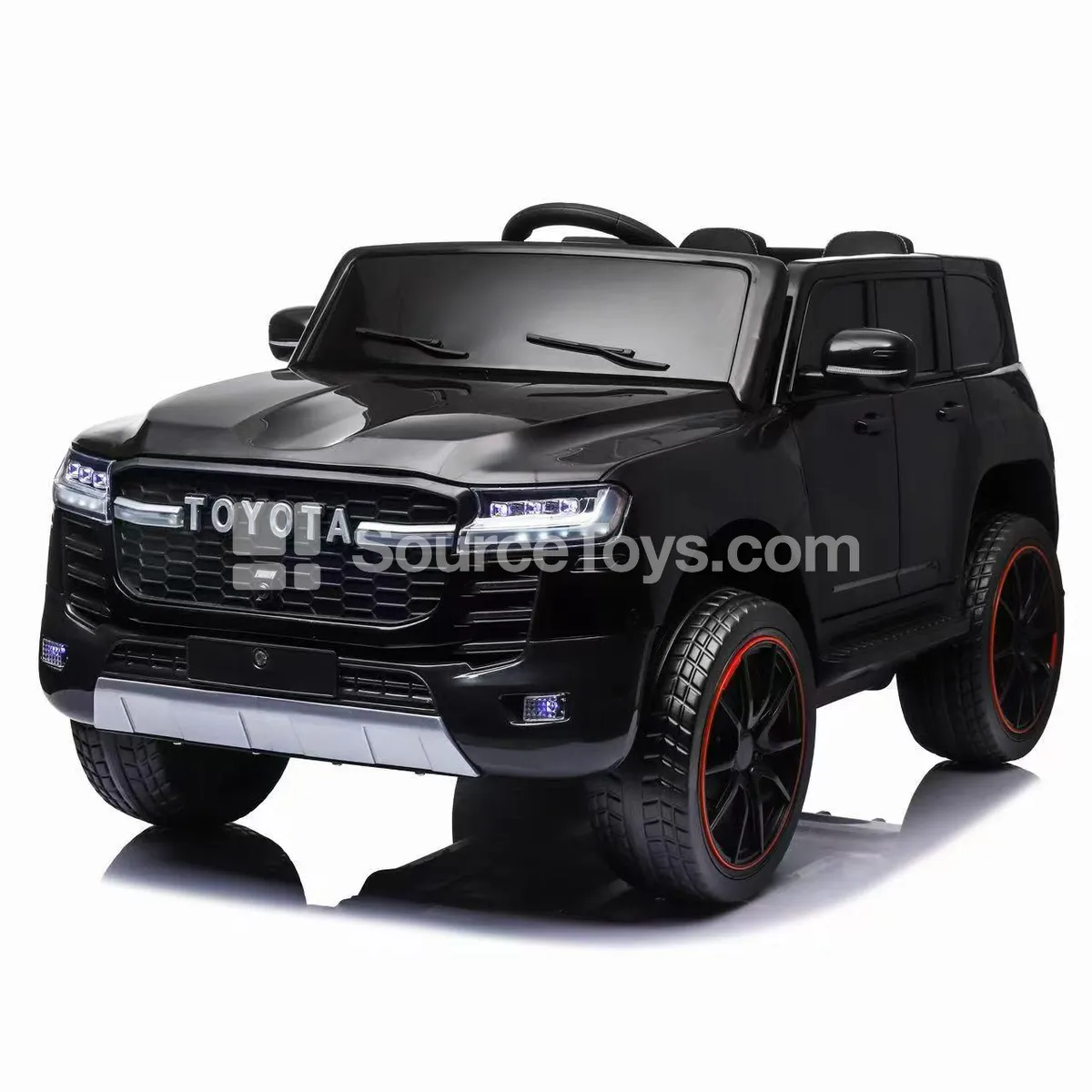 Electric Dual-Drive Remote Control 2-Seat Off-Road Ride-On with Double Doors