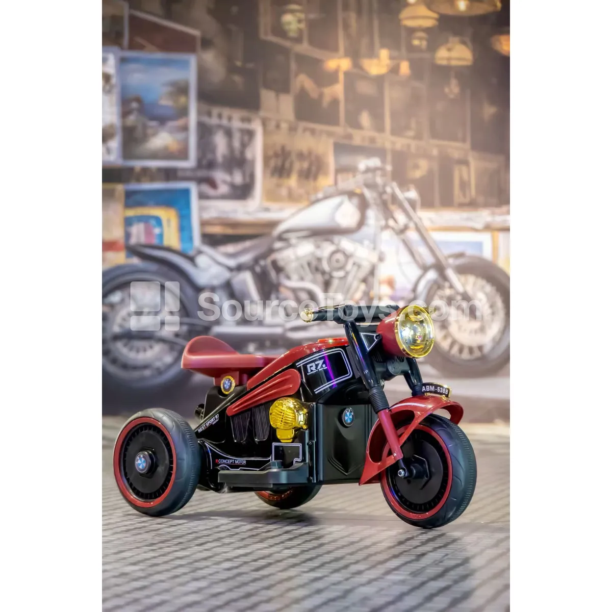 Electric Ride-On Tricycle Motorcycle Electric Ride-On Tricycle Motorcycle