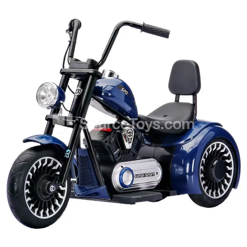 Electric Tricycle Ride-On (Red, Blue, Orange, Green, Pink)