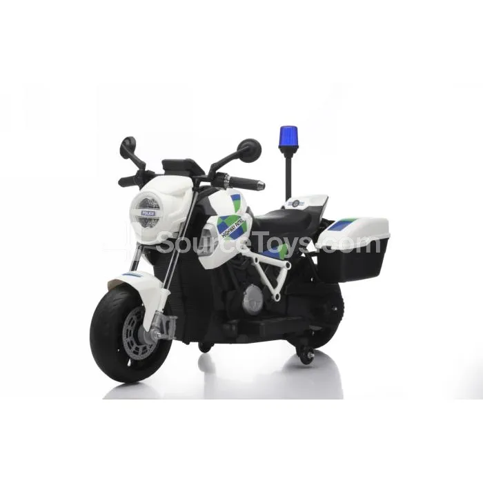 Electric Dual-Drive Two-Wheel Motorcycle (White) Electric Dual-Drive Two-Wheel Motorcycle (White)